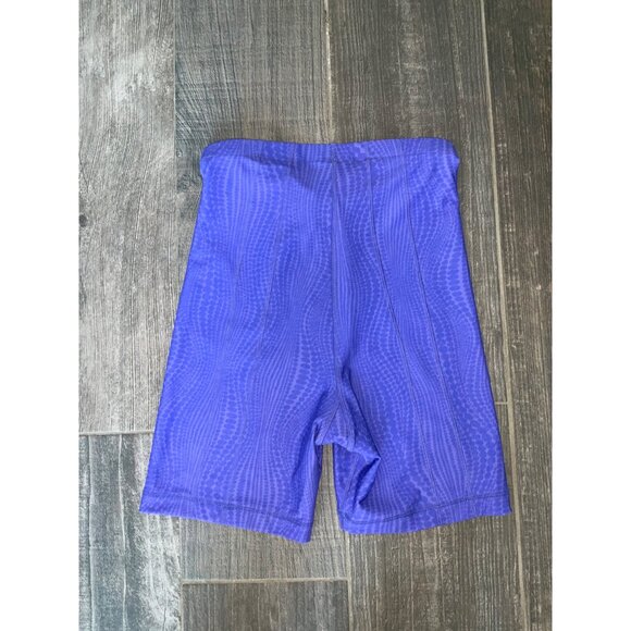 NEW‎ Cardi B x Reebok Women's Medium 12 Purple Biker Shorts - Picture 5 of 5